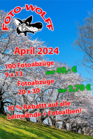 Sonderangebote April 2024 bei Foto Wolff: Fotoabzüge, Leinwände und Fotoalben zu Sonderpreisen