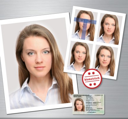 Biometrische Passbilder sofort und ohne Voranmeldung