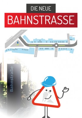 Die neue Bahnstraße in Dinslaken